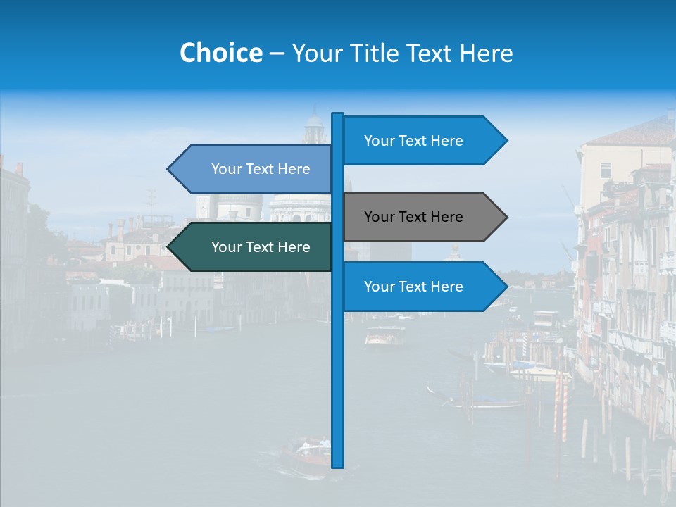 Coast Water Postcard PowerPoint Template