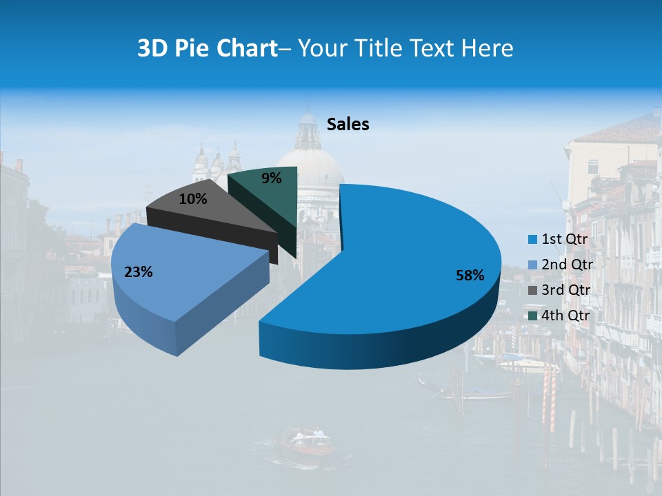 Coast Water Postcard PowerPoint Template