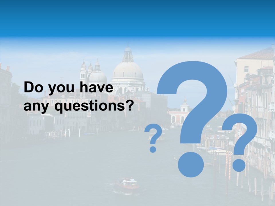 Coast Water Postcard PowerPoint Template