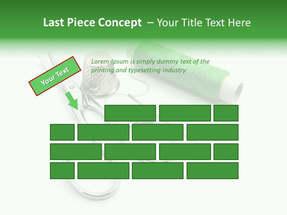 Repair Houswife Roll PowerPoint Template