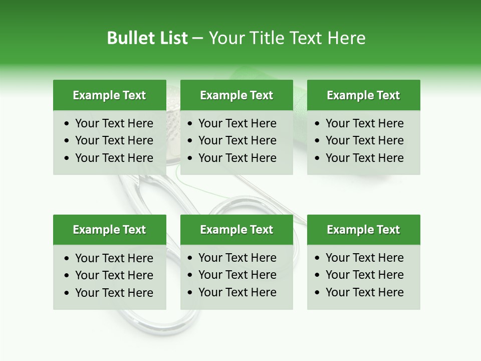 Repair Houswife Roll PowerPoint Template