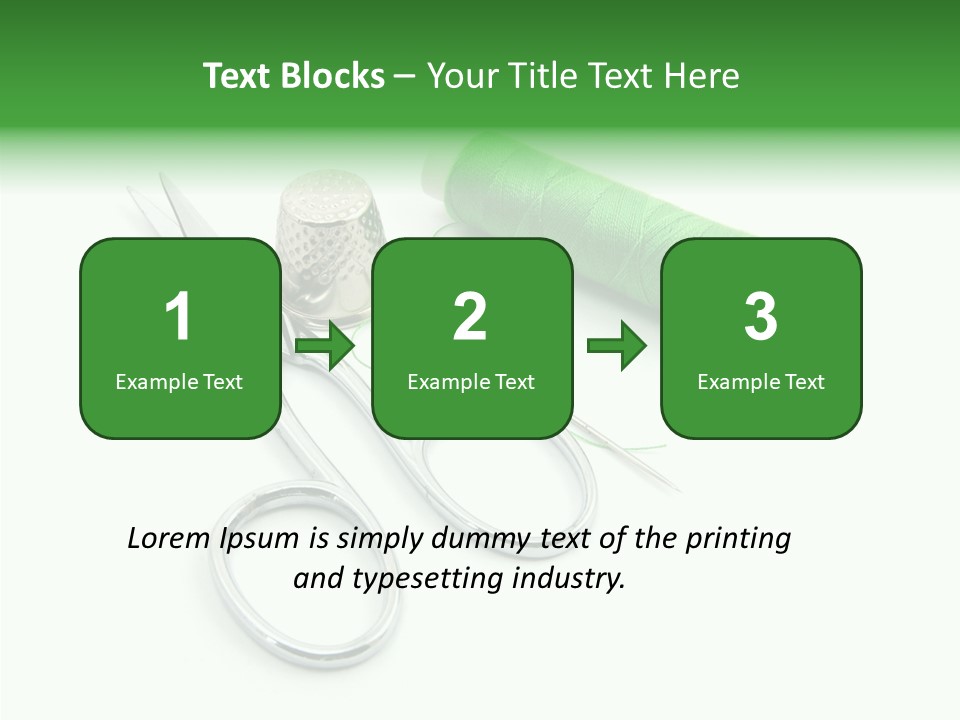 Repair Houswife Roll PowerPoint Template