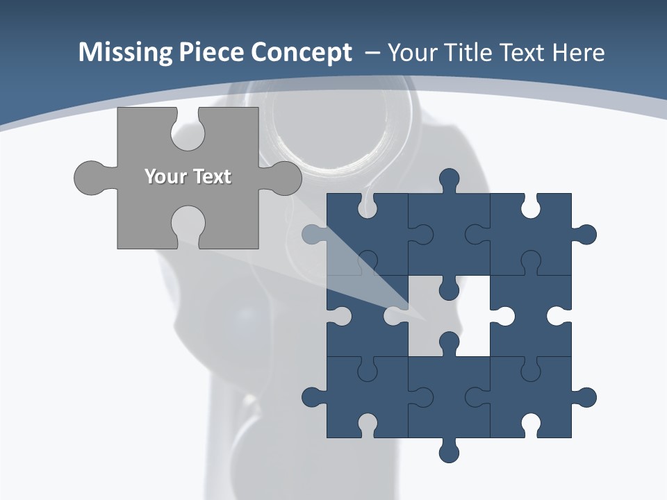 Loaded Sight Hammer PowerPoint Template