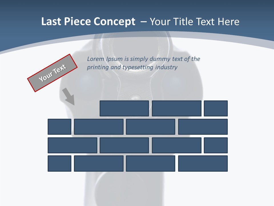 Loaded Sight Hammer PowerPoint Template