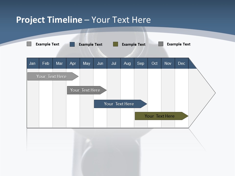 Loaded Sight Hammer PowerPoint Template