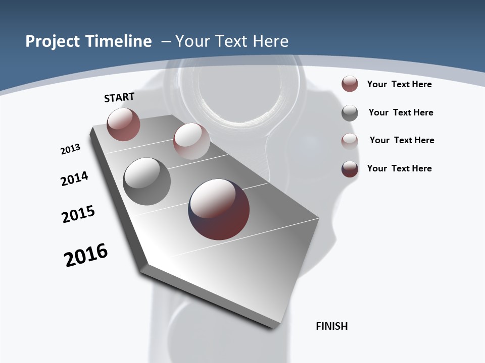 Loaded Sight Hammer PowerPoint Template