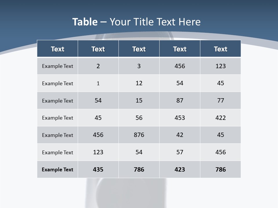 Loaded Sight Hammer PowerPoint Template