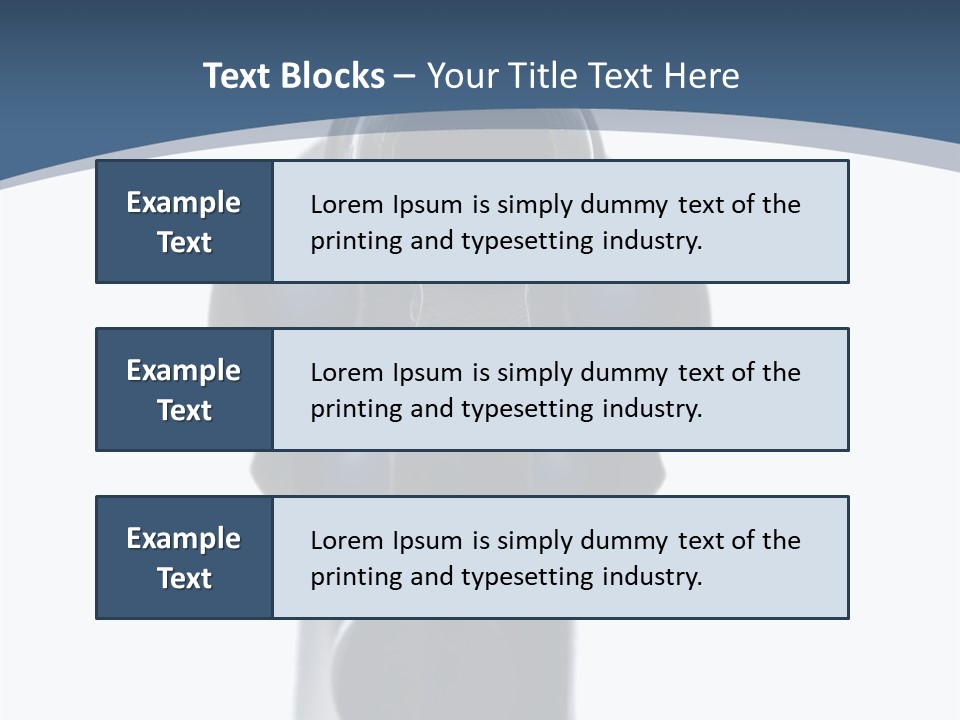 Loaded Sight Hammer PowerPoint Template