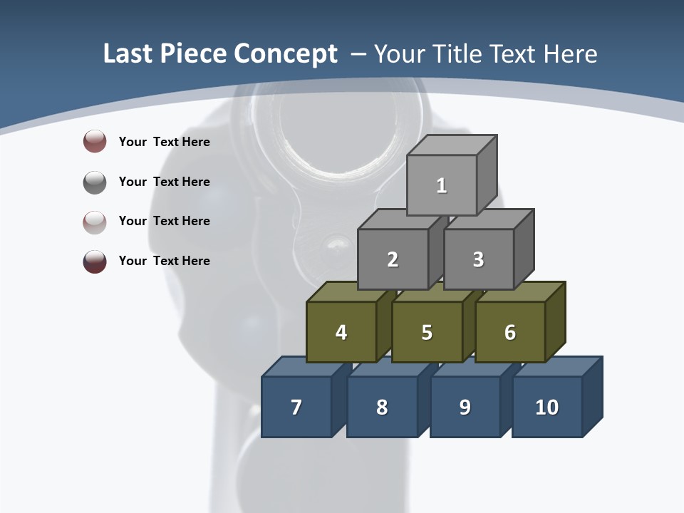 Loaded Sight Hammer PowerPoint Template