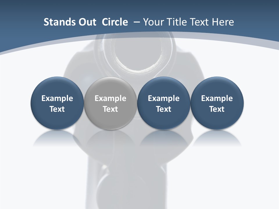 Loaded Sight Hammer PowerPoint Template