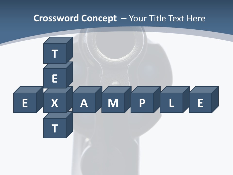 Loaded Sight Hammer PowerPoint Template