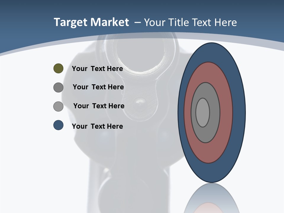 Loaded Sight Hammer PowerPoint Template