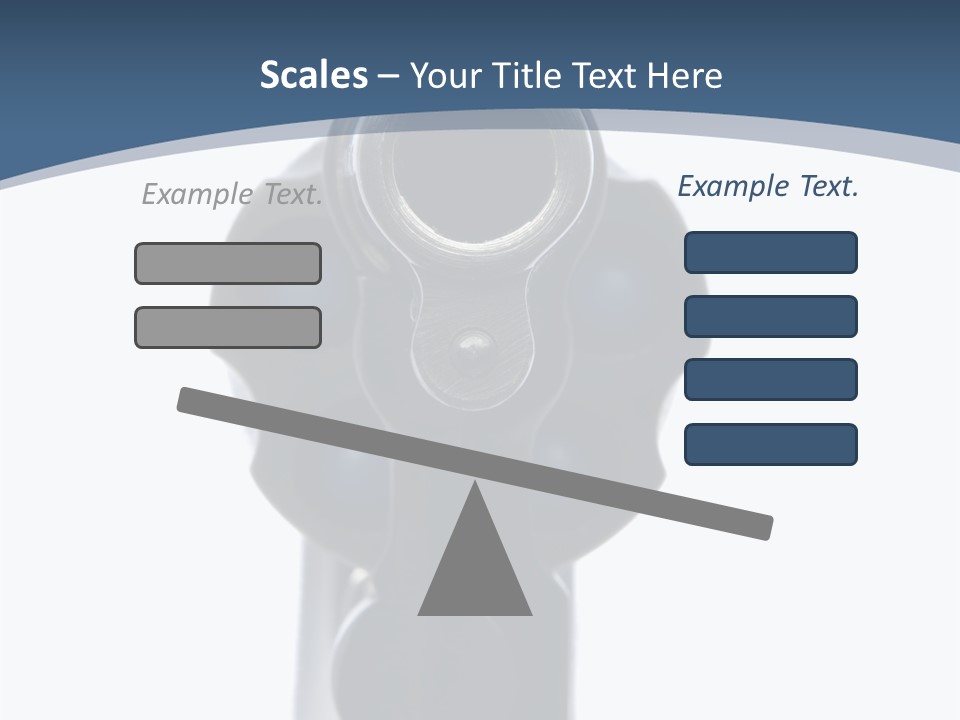 Loaded Sight Hammer PowerPoint Template