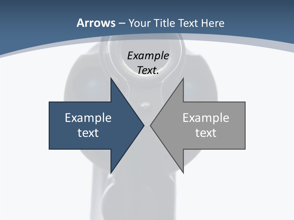 Loaded Sight Hammer PowerPoint Template
