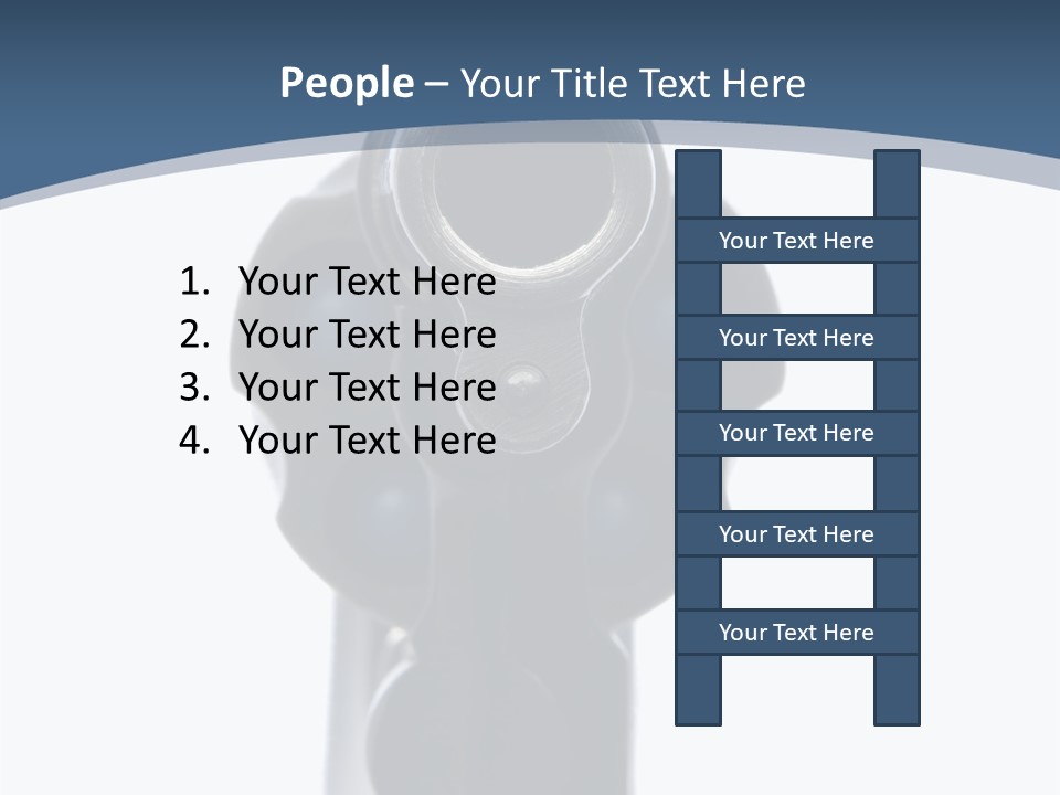 Loaded Sight Hammer PowerPoint Template