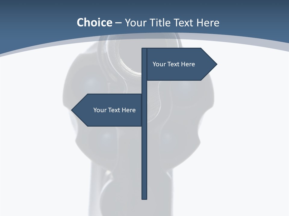 Loaded Sight Hammer PowerPoint Template