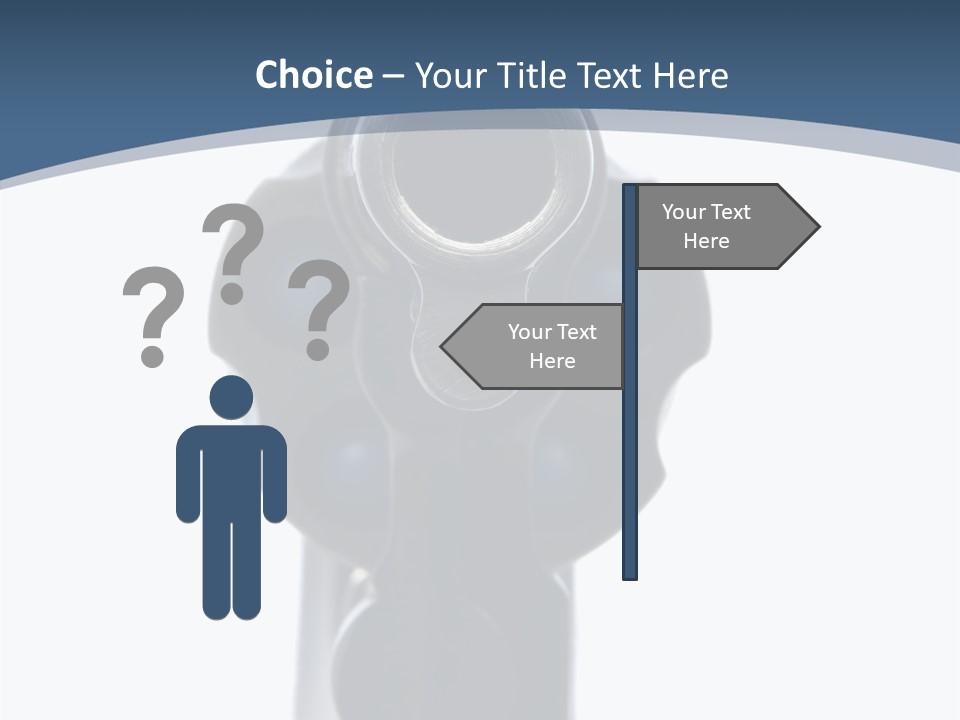 Loaded Sight Hammer PowerPoint Template