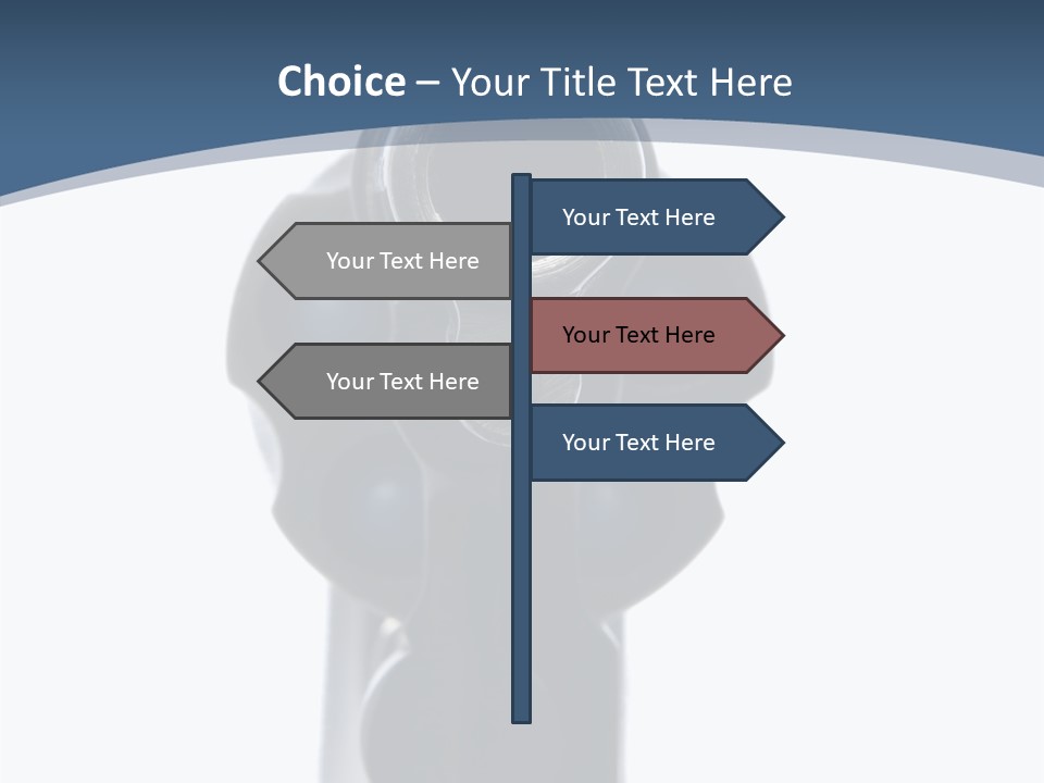 Loaded Sight Hammer PowerPoint Template