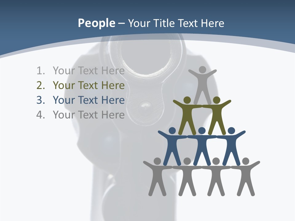 Loaded Sight Hammer PowerPoint Template