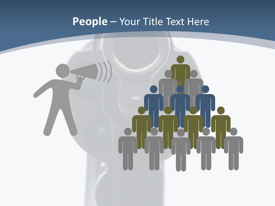 Loaded Sight Hammer PowerPoint Template