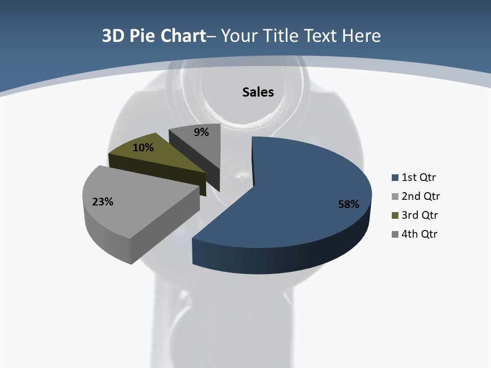 Loaded Sight Hammer PowerPoint Template