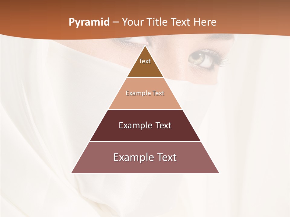 Eastern Veil Young PowerPoint Template