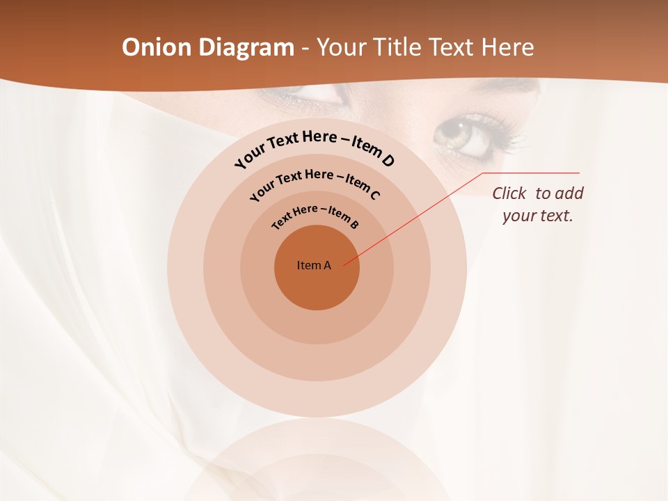 Eastern Veil Young PowerPoint Template