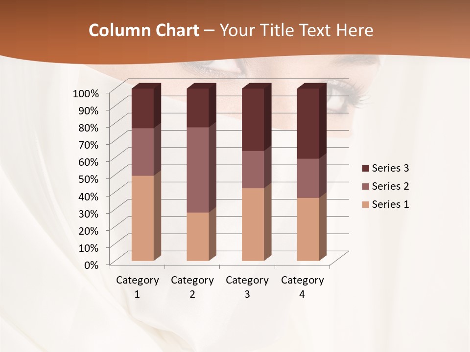 Eastern Veil Young PowerPoint Template