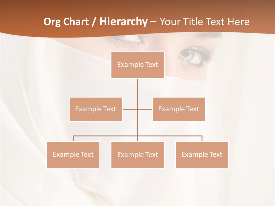 Eastern Veil Young PowerPoint Template