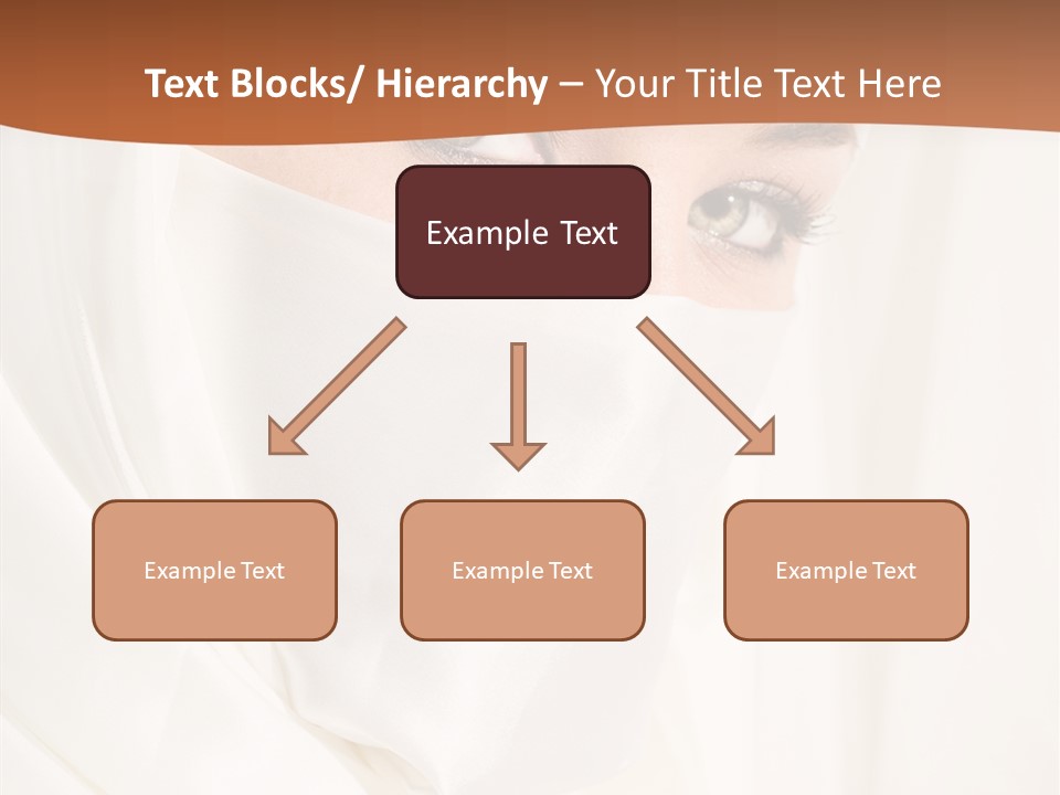 Eastern Veil Young PowerPoint Template