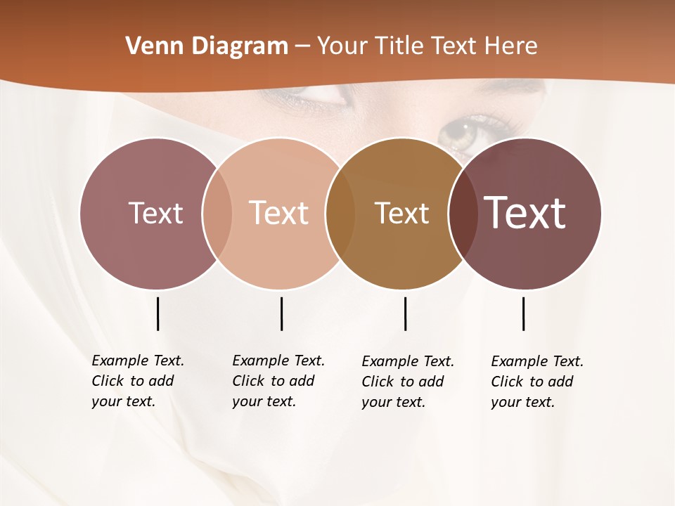 Eastern Veil Young PowerPoint Template