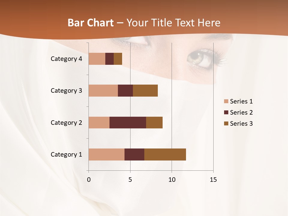 Eastern Veil Young PowerPoint Template