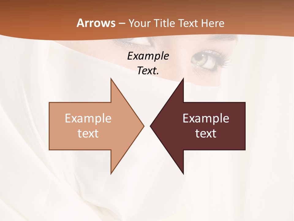 Eastern Veil Young PowerPoint Template