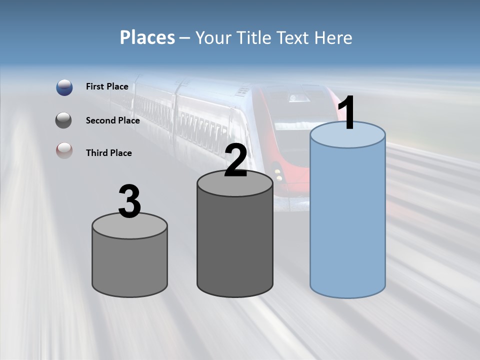 Track Vehicle Motion PowerPoint Template