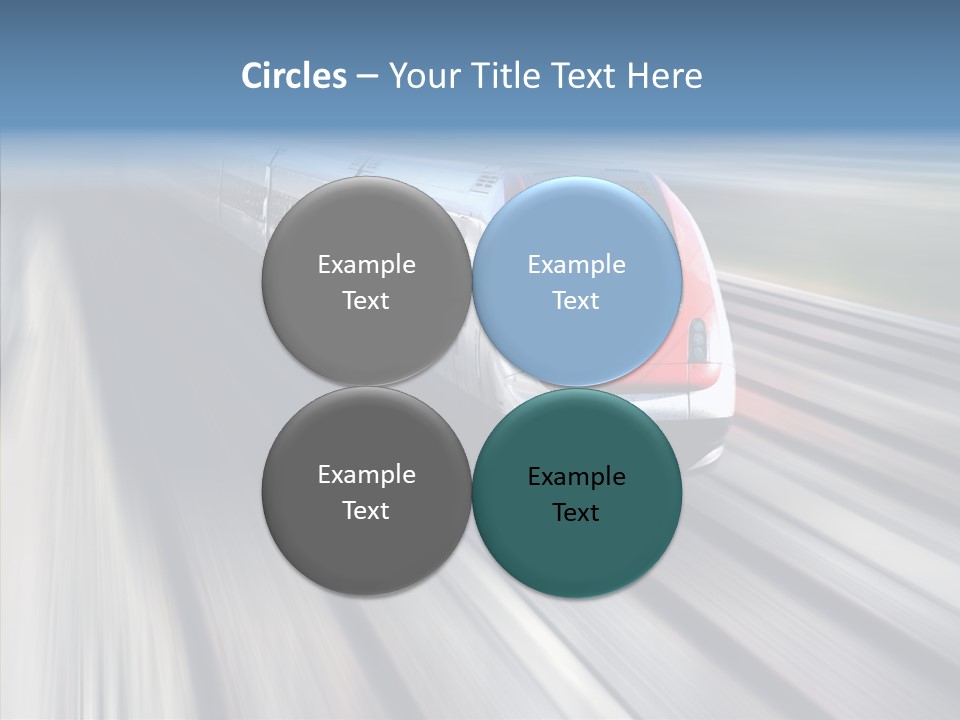 Track Vehicle Motion PowerPoint Template