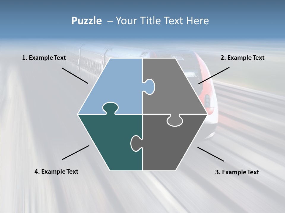 Track Vehicle Motion PowerPoint Template