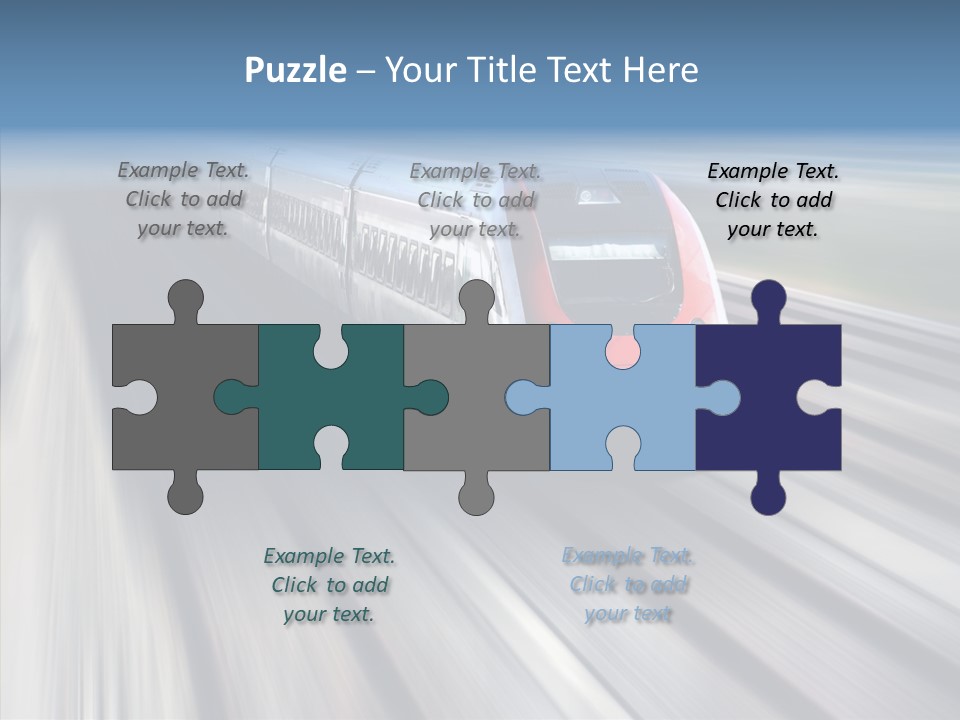 Track Vehicle Motion PowerPoint Template