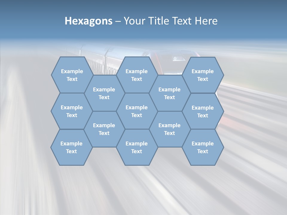 Track Vehicle Motion PowerPoint Template