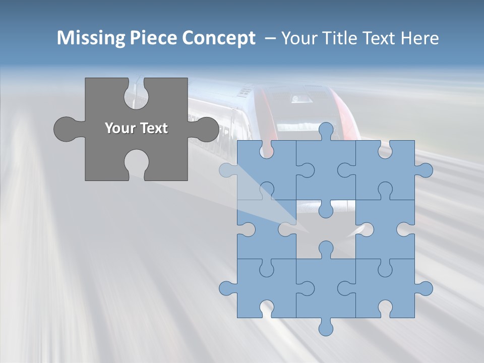 Track Vehicle Motion PowerPoint Template