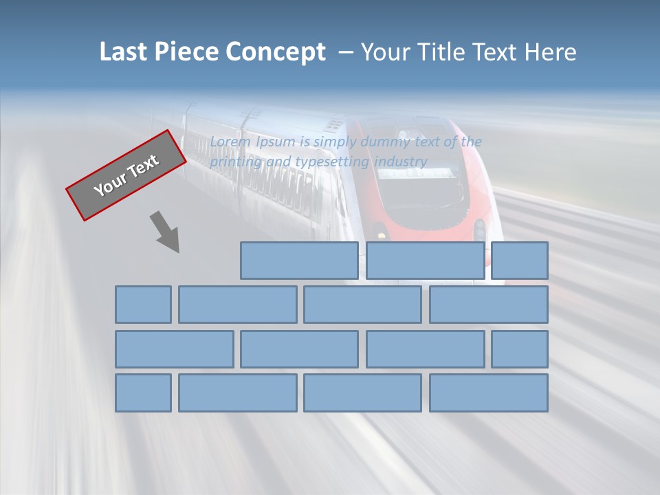 Track Vehicle Motion PowerPoint Template