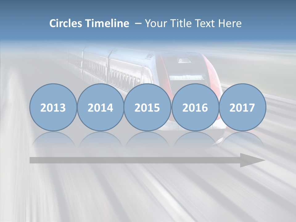 Track Vehicle Motion PowerPoint Template