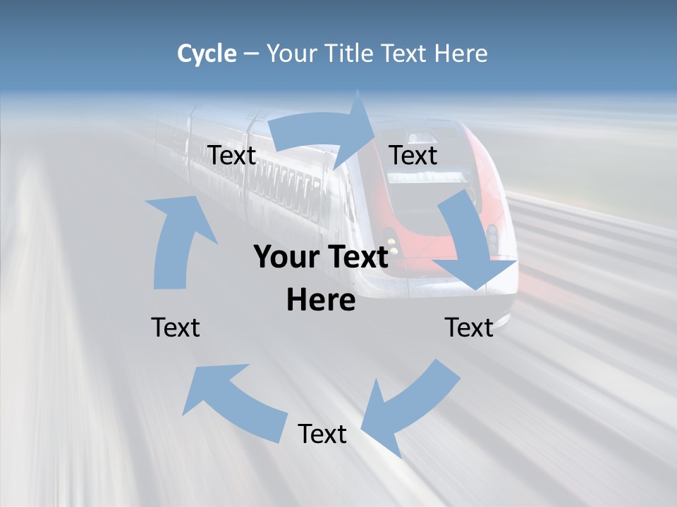 Track Vehicle Motion PowerPoint Template