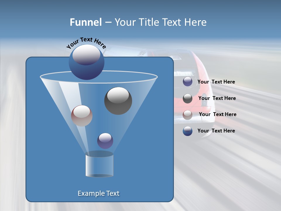 Track Vehicle Motion PowerPoint Template