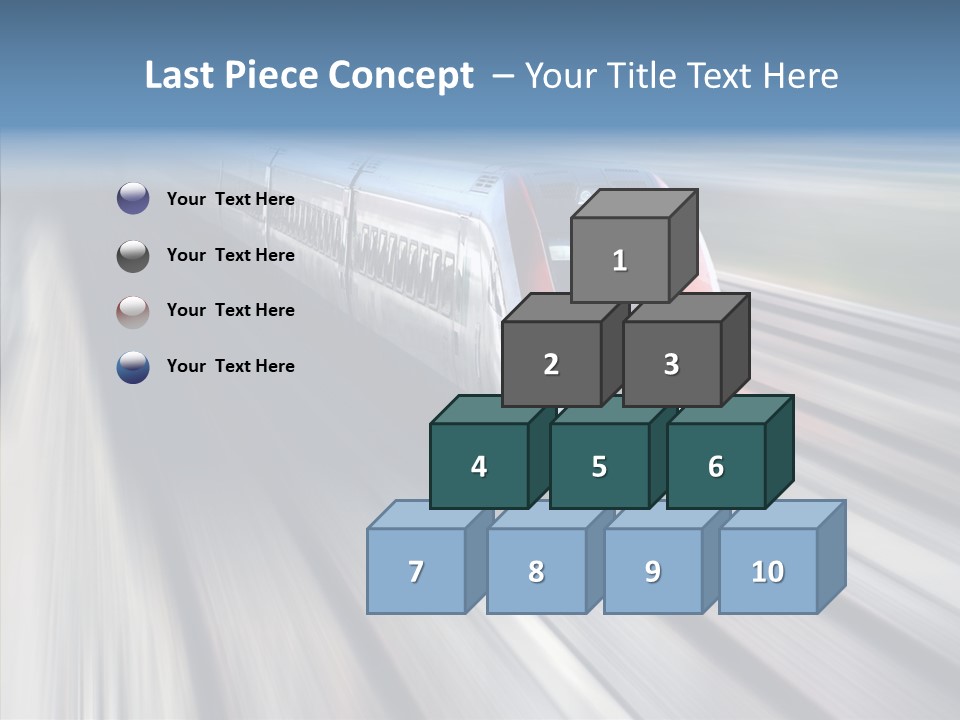 Track Vehicle Motion PowerPoint Template