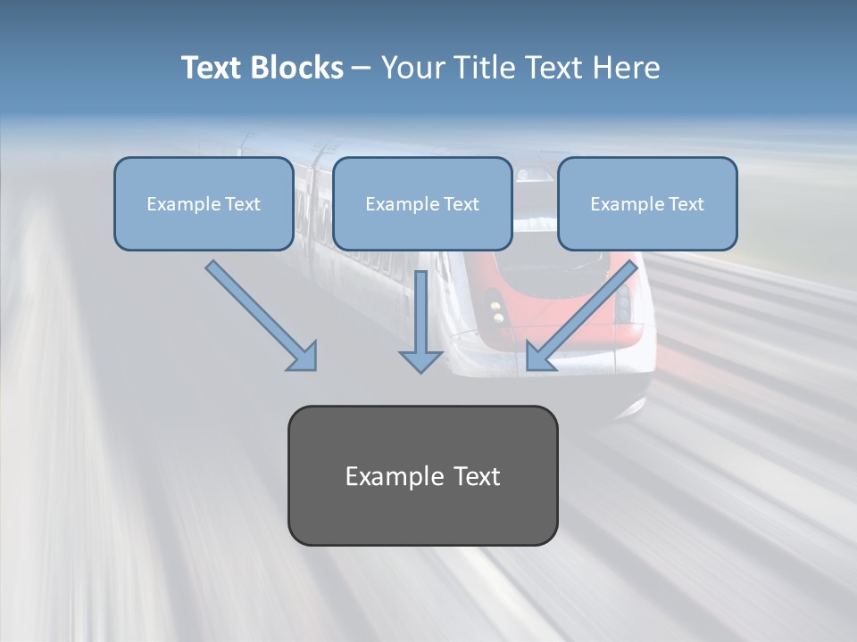 Track Vehicle Motion PowerPoint Template
