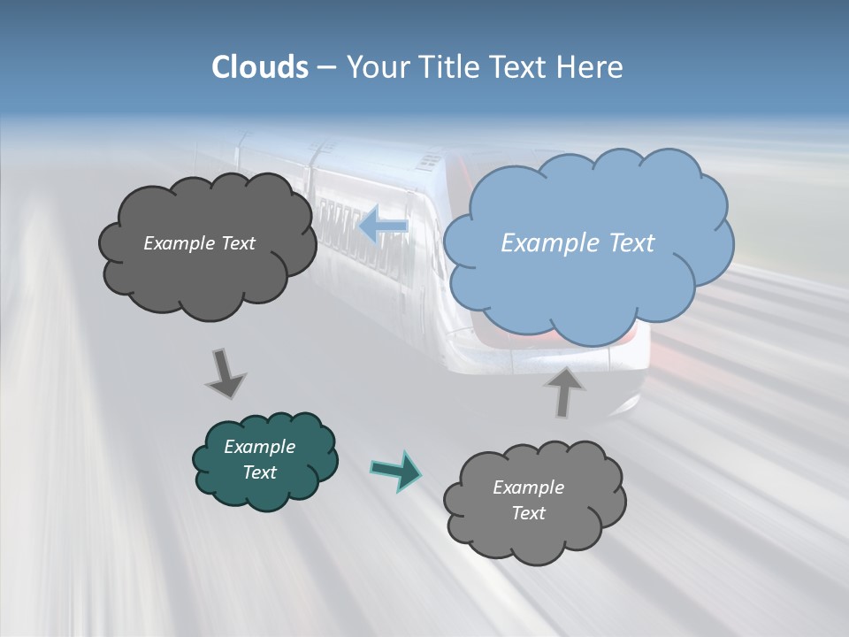 Track Vehicle Motion PowerPoint Template