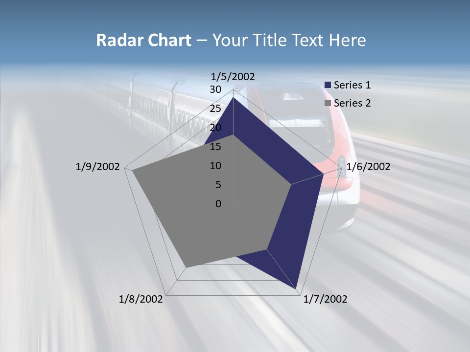 Track Vehicle Motion PowerPoint Template