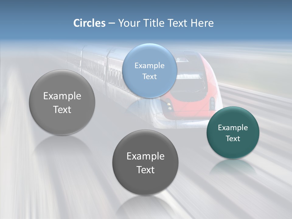 Track Vehicle Motion PowerPoint Template