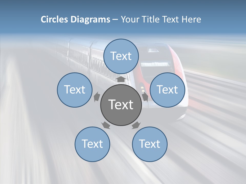 Track Vehicle Motion PowerPoint Template