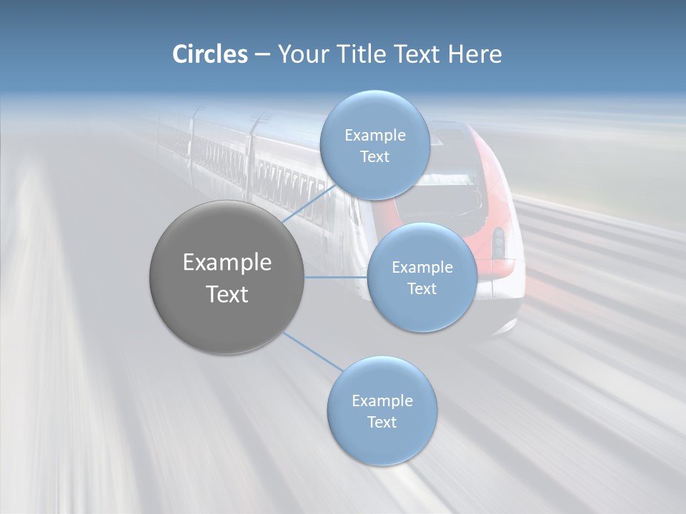 Track Vehicle Motion PowerPoint Template